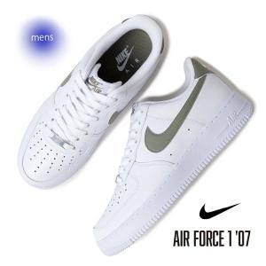 NIKE AIR FORCE 1 '07 WHITE/LIGHT ARMY ʥ ե  ˡ (  ۥ磻  ꡼  FJ4146-116 )