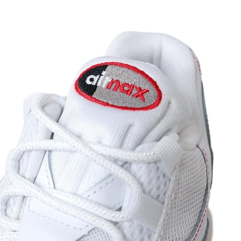 NIKE AIR MAX 95 Big Bubble White/University Red ナイキ エア