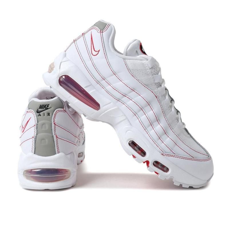 NIKE AIR MAX 95 Big Bubble White/University Red ナイキ エア