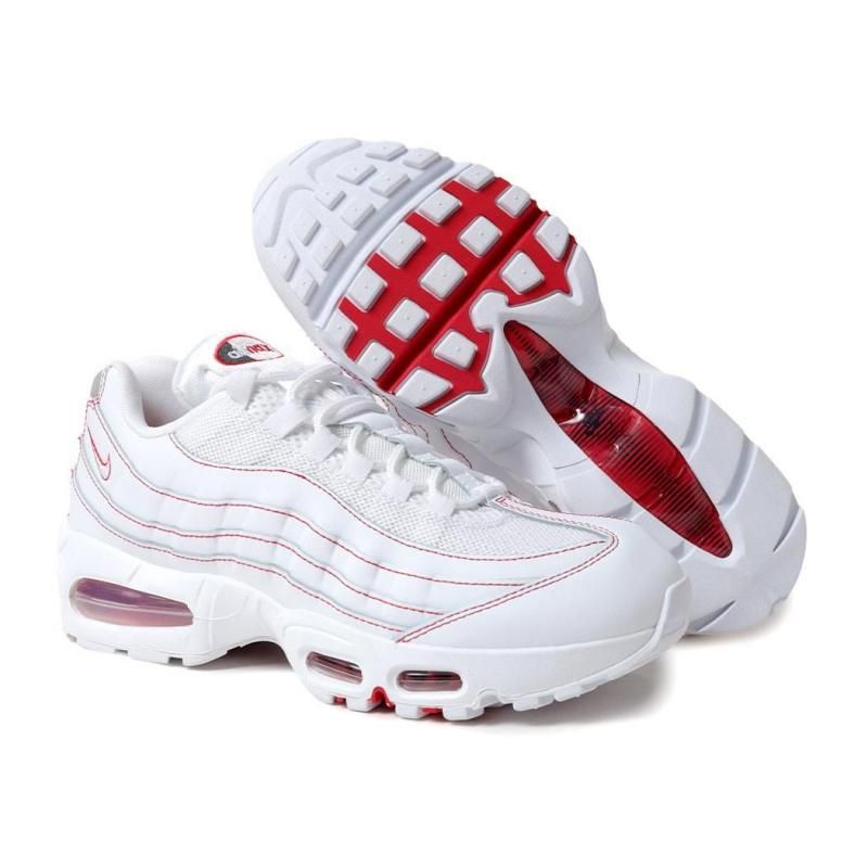 NIKE AIR MAX 95 Big Bubble White/University Red ナイキ エア