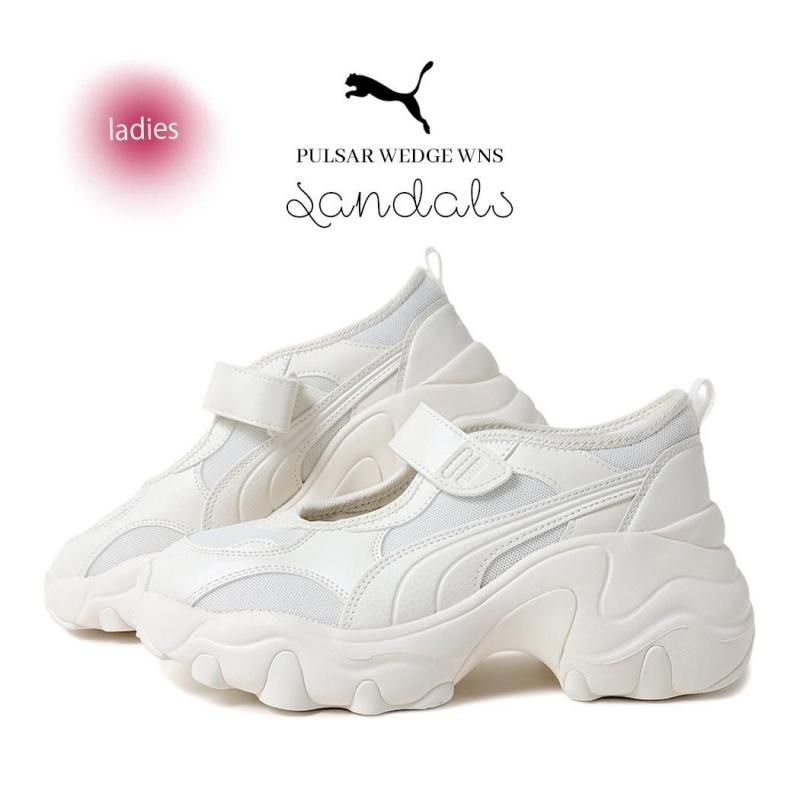 PUMA PULSAR WEDGE WNS SANDALS WARM WHITE プーマ パルサー