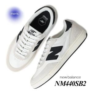 NEW BALANCE NUMERIC NM440SB2 WHITE BLACK ˥塼Х ̥å ˡ (  ۥ磻  ֥å  SKATE  )