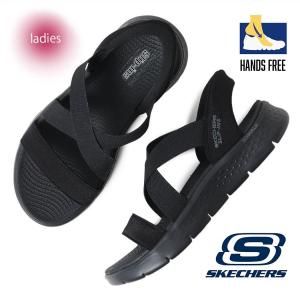 SKECHERS GO WALK FLEX SANDAL GLIMM BLACK å㡼 åץ  åݥ SLIP INS  ڡ 141489