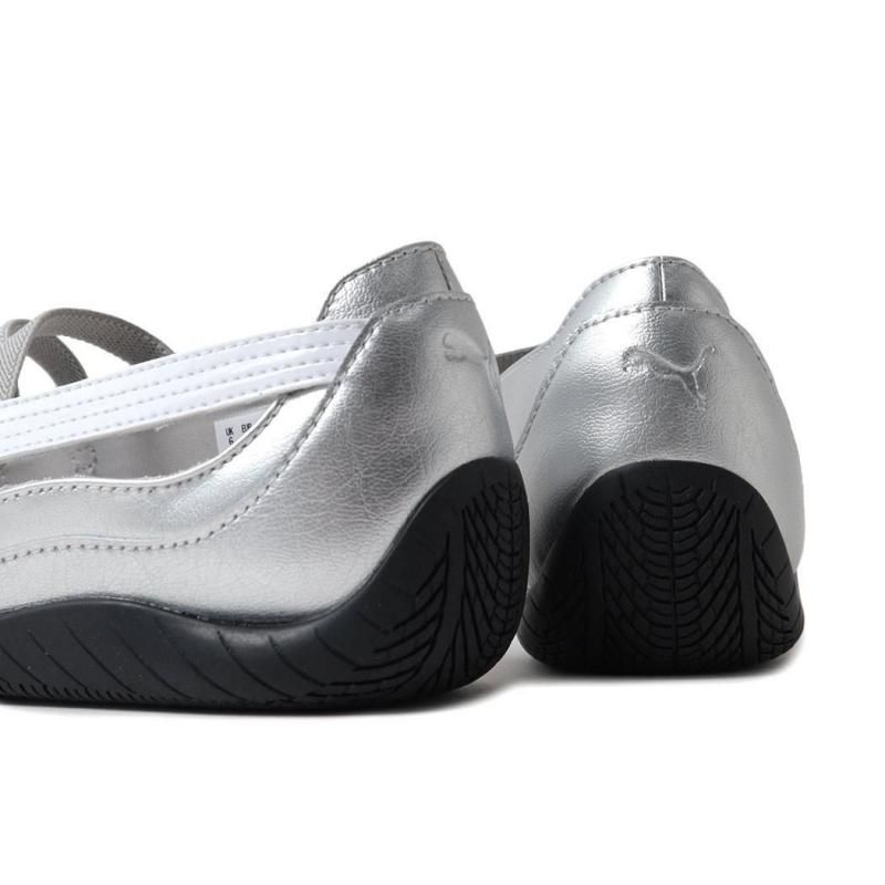 Puma ストラップ付きバレエシューズ シルバー 楽天市場】プーマ バレエシューズ（靴）の通販
