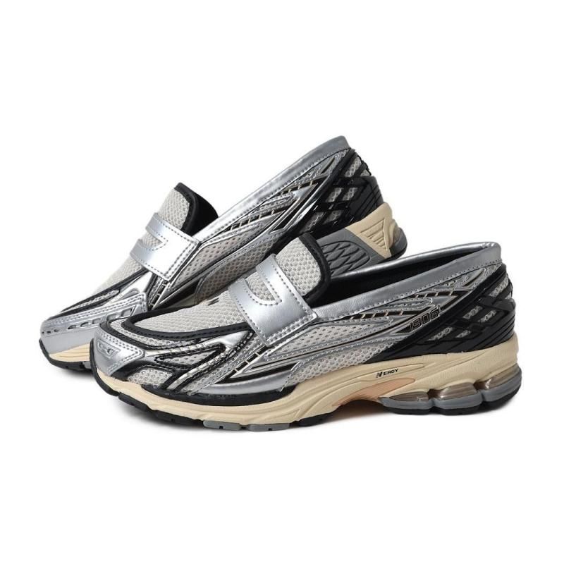 NEW BALANCE U1906LOB LOAFER SILVER METALLIC/CREAM