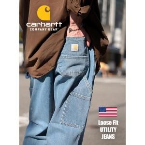 CARHARTT Loose Fit Utility Jeans COVE ϡ 롼 ǥ˥ ѥ  DENIM å ڥ󥿡 104941 BD4941