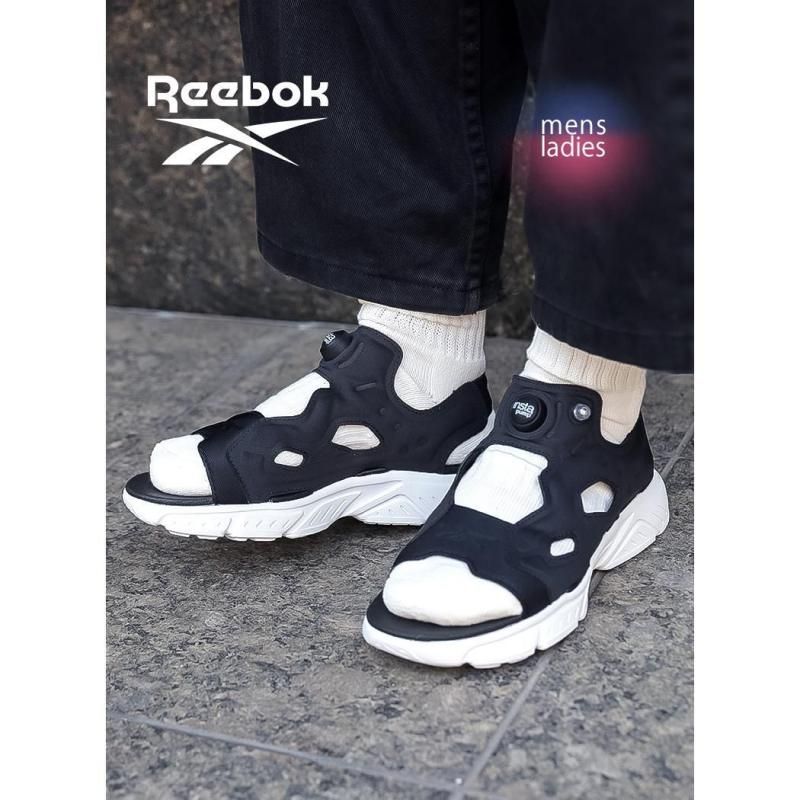 REEBOK INSTAPUMP FURY SANDAL BLACK WHITE ꡼ܥå 󥹥 ݥץե塼꡼  饤  ǥ  100251111