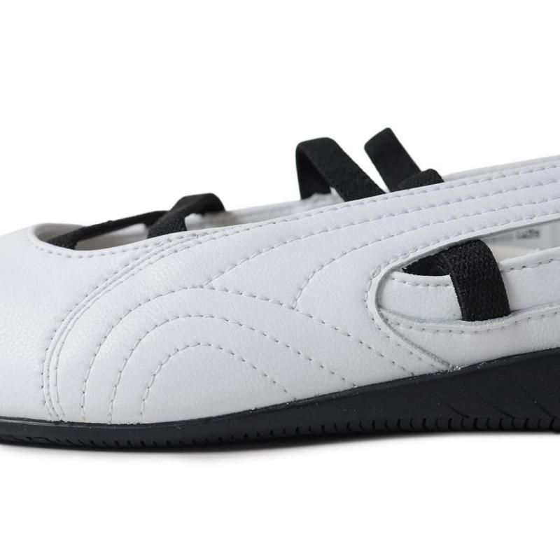 PUMA スピードキャット バレエ 白 レザー パンプス PUMA スピードキャット バレエ 白 レザー パンプス｜Yahoo