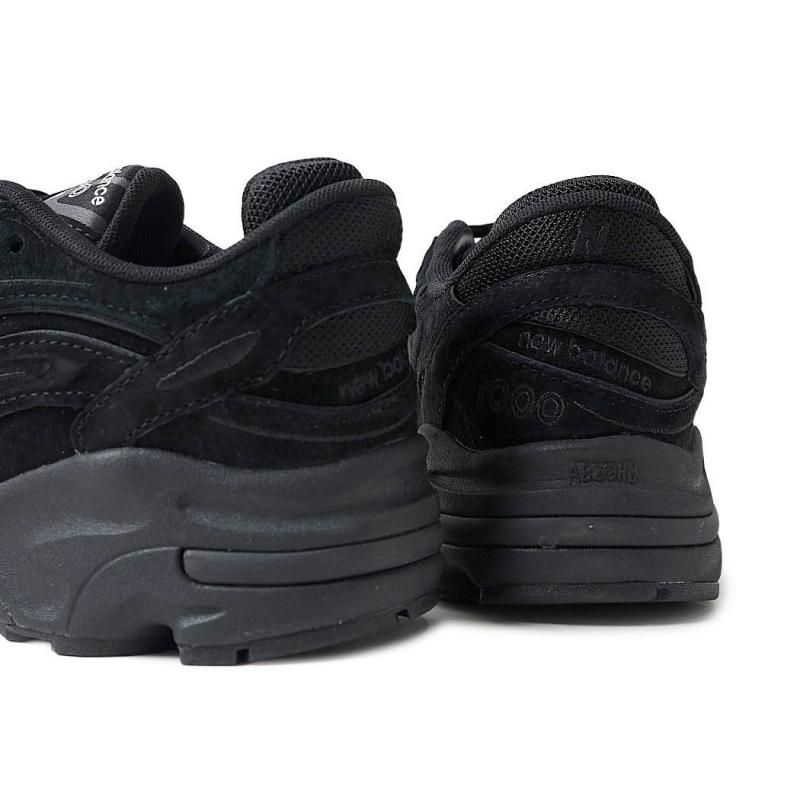NEW BALANCE M1000LA BLACK SUEDE ニューバランス スニーカー ( D 黒