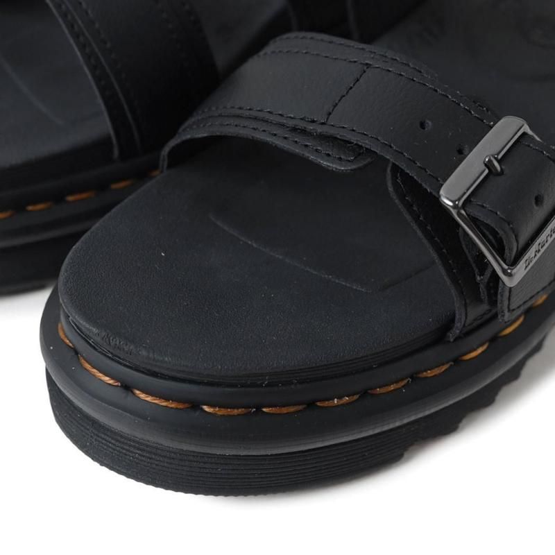 Dr.Martens MYLES BUCKLE SLIDE SANDAL BLACK ドクターマーチン
