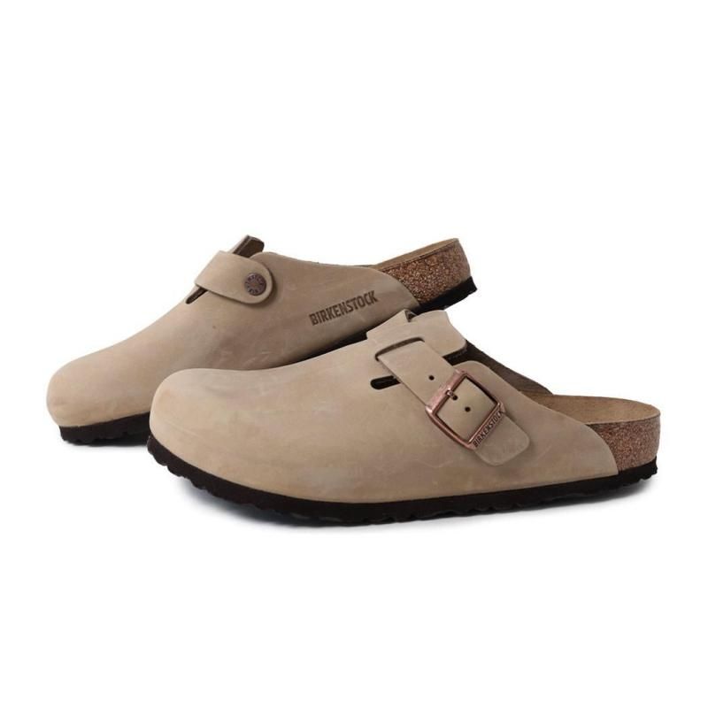 BIRKENSTOCK BOSTON BS ( REGULAR FIT ) TABACCO BROWN ӥ륱󥷥ȥå ܥȥ 쥶   Х  960811