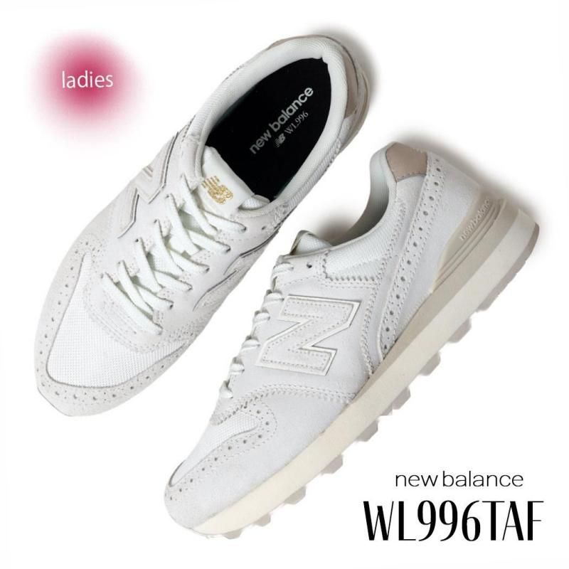 NEW BALANCE WL996TAF WHITE ˥塼Х ˡ (  ۥ磻 å D  ǥ   )
