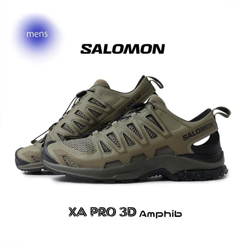 SALOMON XA PRO 3D AMPHIB ALOE/MARTINI OLIVE/BLACK  ˡ (   塼   ǥ L47739900 )