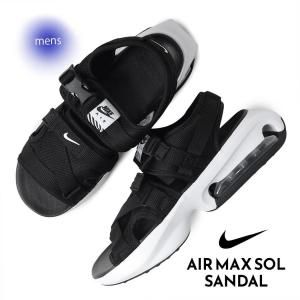 NIKE AIR MAX SOL SANDAL BLACK WHITE ʥ ޥå   ˡ  ֥å  ۥ磻 ǥ  DD9972-002