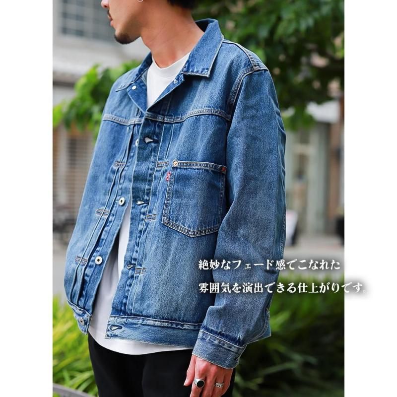 LEVI'S TYPE I TRUCKER 1st DENIM JACKET MEDIUM INDIGO リーバイス