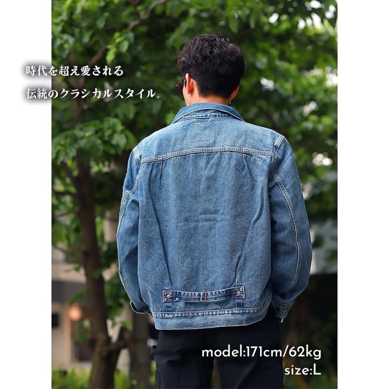 LEVI'S TYPE I TRUCKER 1st DENIM JACKET MEDIUM INDIGO リーバイス