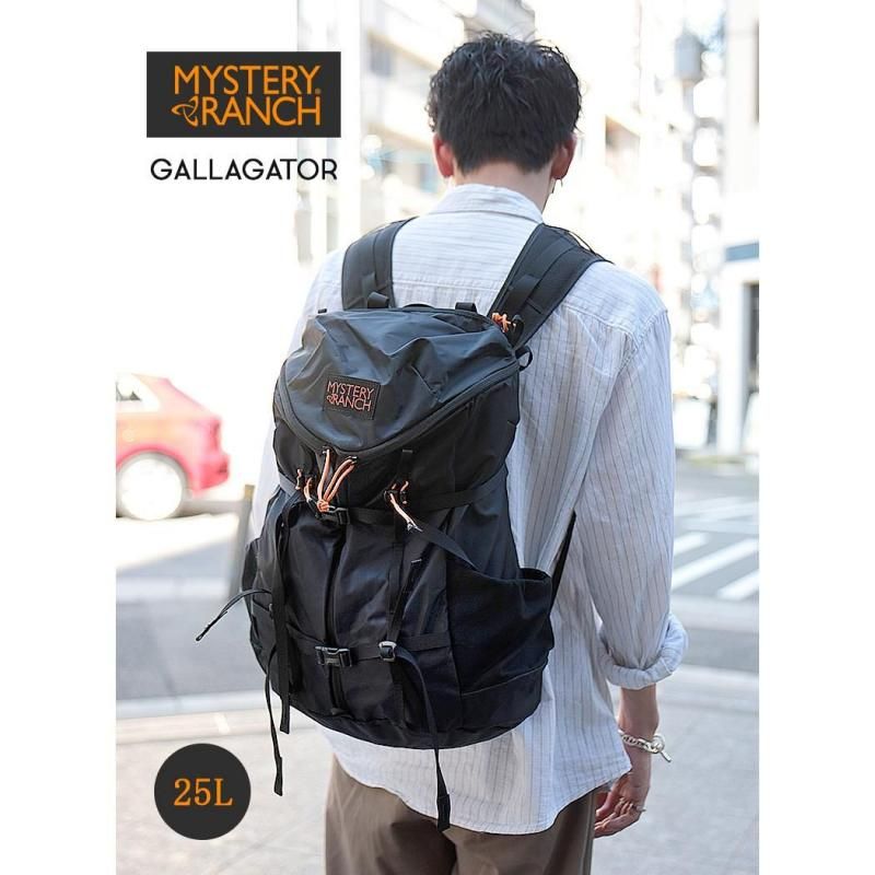 MYSTERY RANCH GALLAGATOR 25L BLACK ߥƥ꡼ 饲 Хåѥå  ֥å Хå BAG å  112980-001