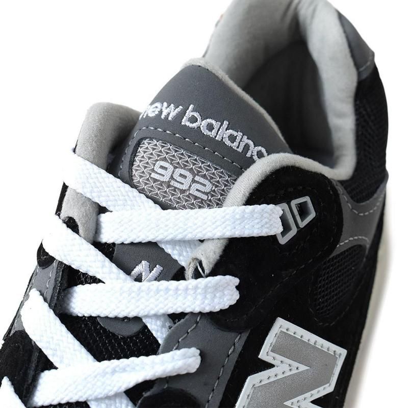 New Balance 992 ブラック/グレー スニーカー New Balance NEW BALANCE ニューバランス 992 スニーカー U992BK