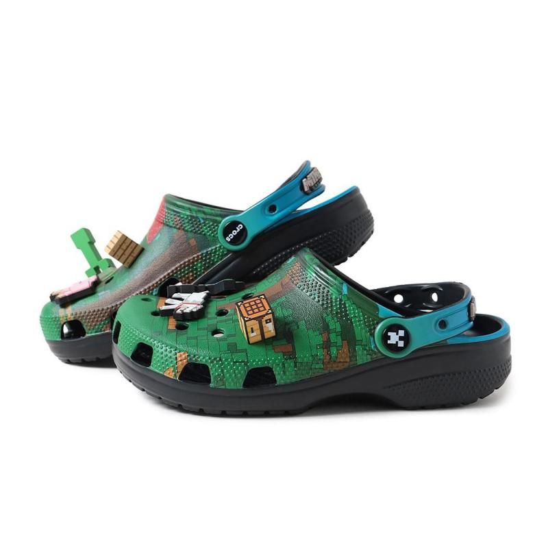 CROCS CLASSIC CLOG MINECRAFT  å 饷å å  饤 ޥ󥯥ե  210829-90H 