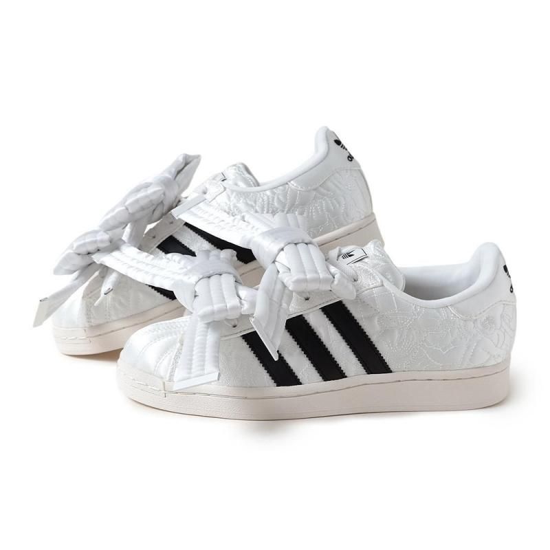 【国内完売】adidas SUPERSTAR W キャロラインフーコラボ JQ4305 Adidas】W CAROLINE HU / アディダス キャロライン フウ 黒