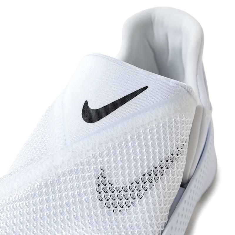 NIKE W GO FLYEASE WHITE BLACK ( ホワイト ブラック スリッポン