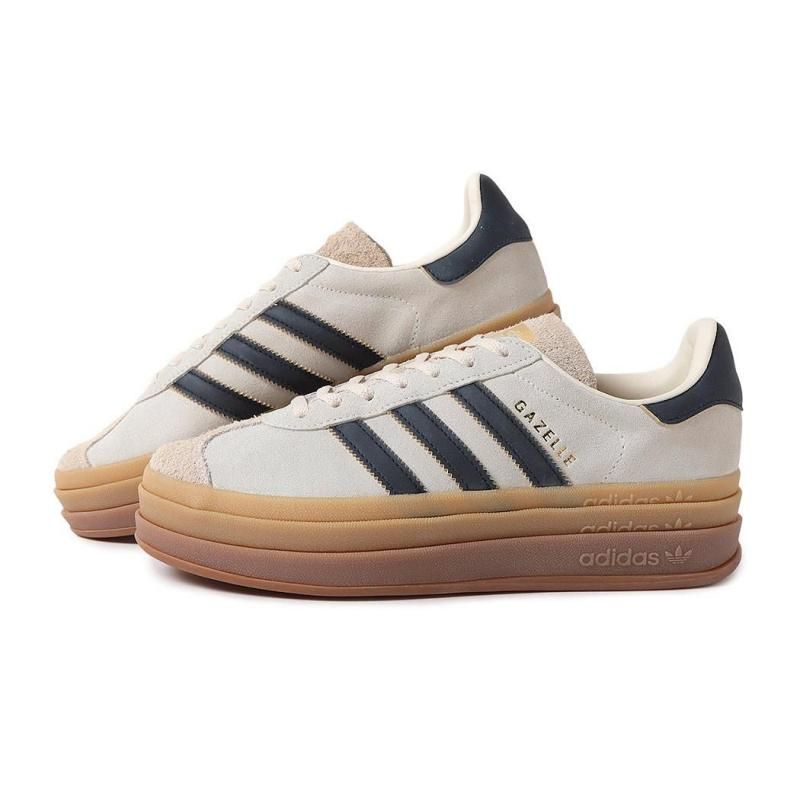 adidas GAZELLE BOLD W CREWHT/CBLACK/SANSTR ǥ  ܡ ˡ  åĥ졼 ١  ǥ  JS3892