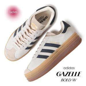 adidas GAZELLE BOLD W CREWHT/CBLACK/SANSTR ǥ  ܡ ˡ  åĥ졼 ١  ǥ  JS3892