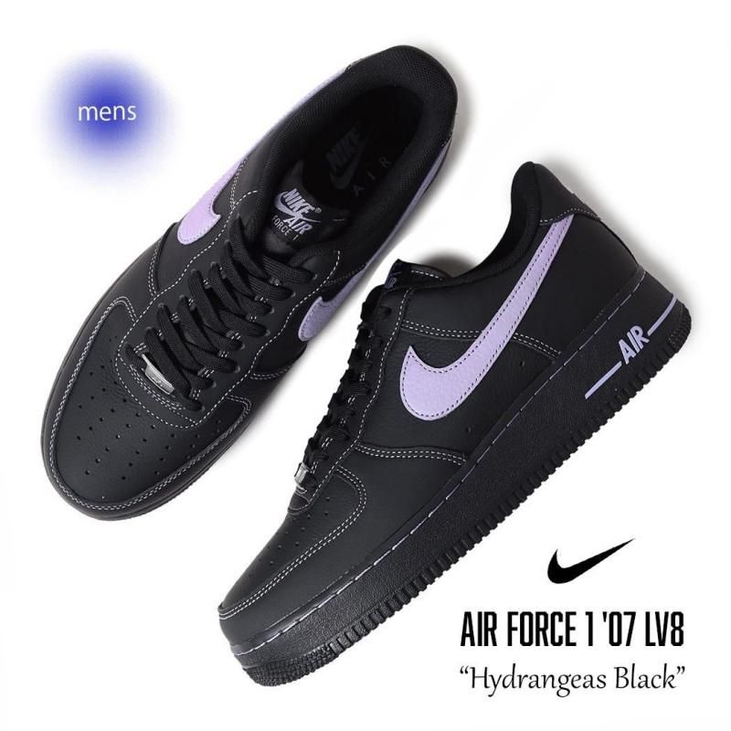  NIKE AIR FORCE 1 '07 LV8 Hydrangeas Black ʥ ե ˡ ( ̤ȯ  ֥å  HQ2037-001 )