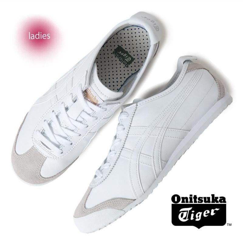割引クーポン Tiger Onitsuka MEXICO オニツカタイガー WHITE/WHITE 66 靴