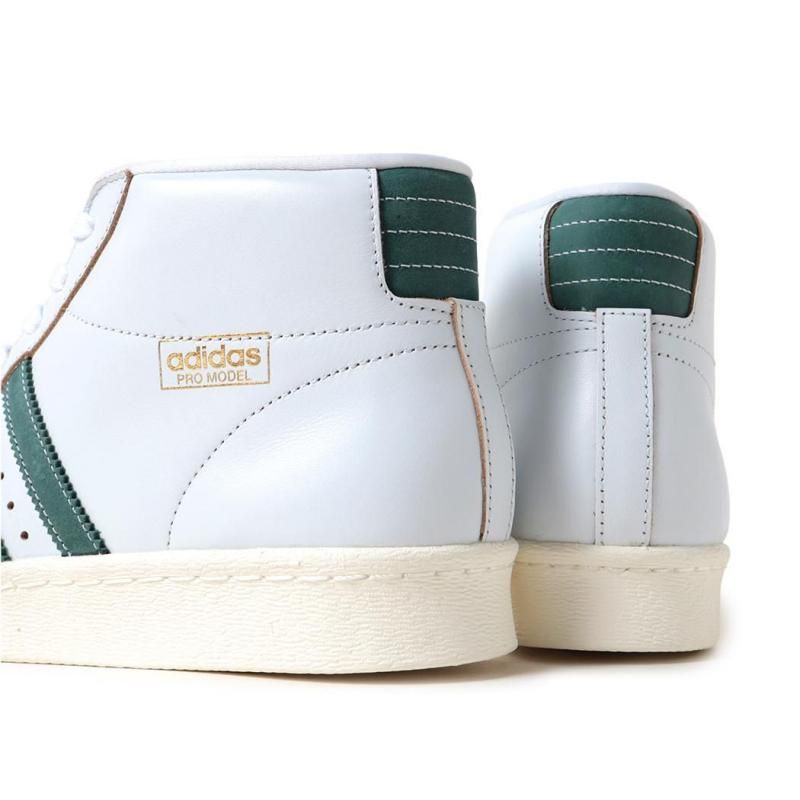 adidas PRO MODEL 80 ADV CRYSTAL WHITE/COLLEGE GREEN