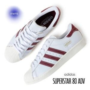 adidas SUPERSTAR 80 ADV WHITE/SHADOW RED ǥ ѡ ˡ ( ۥ磻  å   JP8529 )