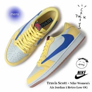 NIKE  TRAVIS SCOTT WMNS AIR JORDAN 1 RETRO LOW OG CANARY ʥ 硼1 ˡ  DZ4137-700