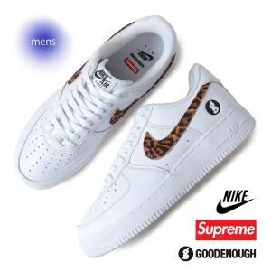 GOODENOUGH  SUPREME  NIKE AIR FORCE  LOW WHITE/LEOPARD ʥ ե1 ץ꡼ ˡ   IM3483-100