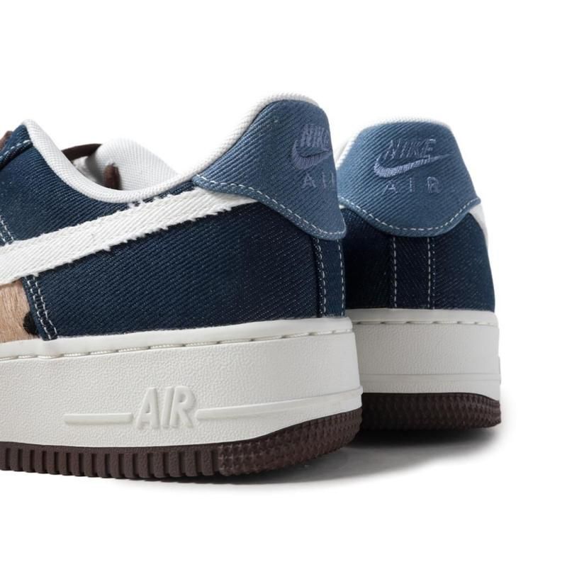海外限定 NIKE AIR FORCE 1 LOW CHEETAH/BLUE DENIM ナイキ エア