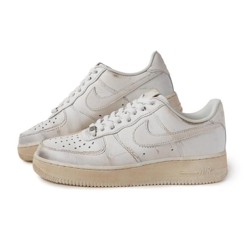 海外限定 NIKE AIR FORCE 1 × .SWOOSH DIRTY TRIPLE WHITE