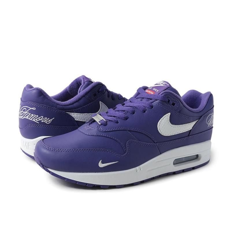 Nike Air Max 1 パープル Supreme NIKE AIR MAX 1 '87 SP × Supreme PURPLE ナイキ エアマックス