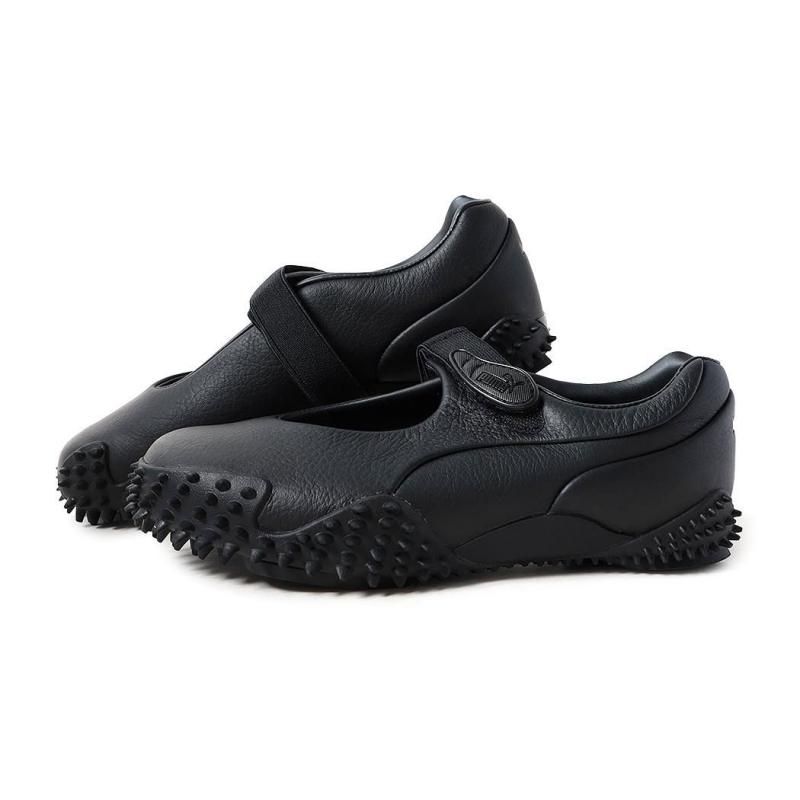 PUMA MOSTRO FEY LTH BLACK ס ⥹ȥ ե 쥶 ˡ ( ֥å  ǥ 403191-01 )