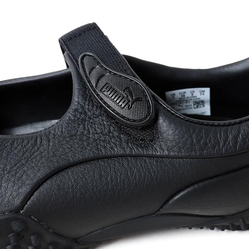 プーマ　モストロ　レザー　ブラック スニーカー PUMA MOSTRO LEATHER PUMA BLACK（プーマ モストロ レザー
