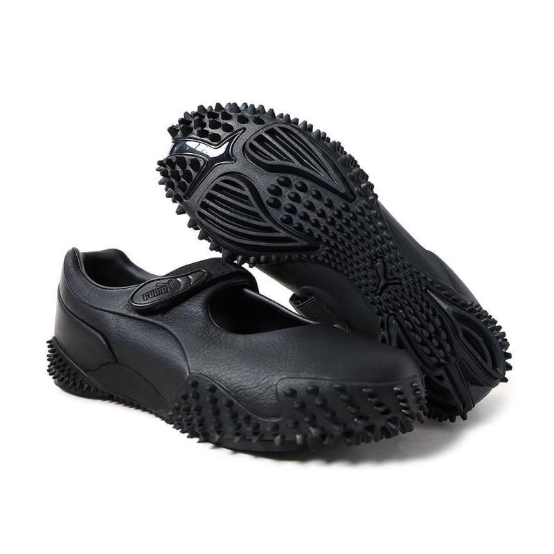 プーマ　モストロ　レザー　ブラック スニーカー PUMA MOSTRO LEATHER PUMA BLACK（プーマ モストロ レザー