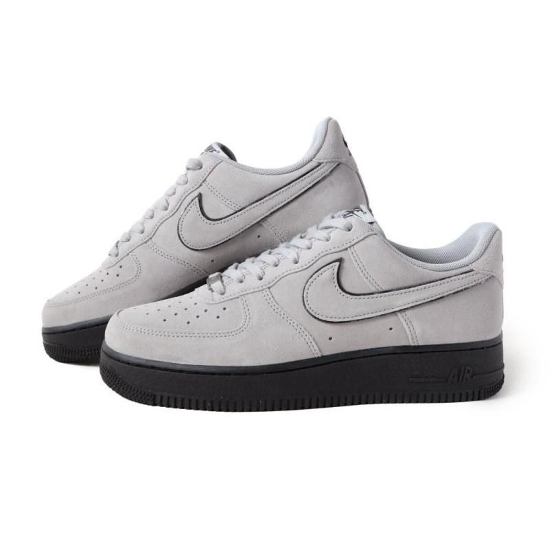 NIKE AIR FORCE 1 07 LV8 SMOKE GREY SUEDE ʥ ե ˡ ( 졼   HQ1966-001 )