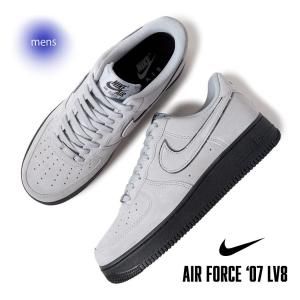 NIKE AIR FORCE 1 07 LV8 SMOKE GREY SUEDE ʥ ե ˡ ( 졼   HQ1966-001 )