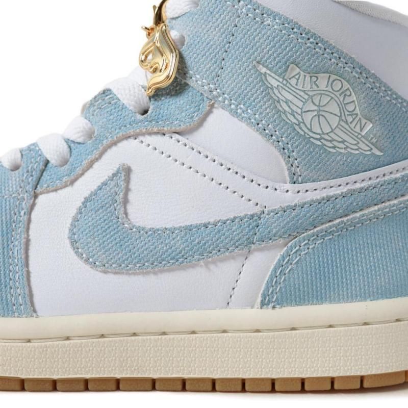[決定済み]Nike Air Jordan 1 デニム/クリーム 7/16発売｜Nike Women's Air Jordan 1 Mid 