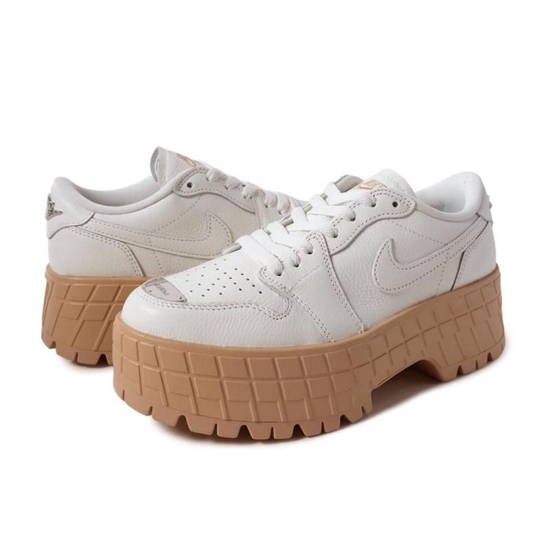 Nike Brooklyn Low 24 ,5ホワイト厚底スニーカー 5/24発売｜Nike Women's Air Jordan 1 Brooklyn Low 