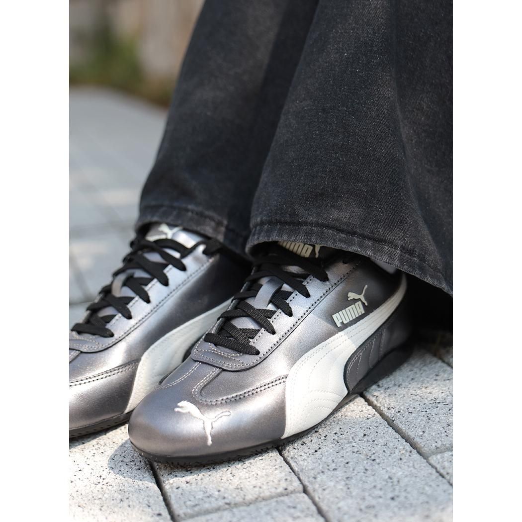 PUMA SPEEDCAT METALLIC WARM WHITE ס ԡɥå ᥿å ˡ ( С ۥ磻  ǥ ڹ 403689-02 )