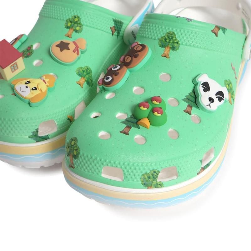 crocs animal crossing platform clog MULTI クロックス