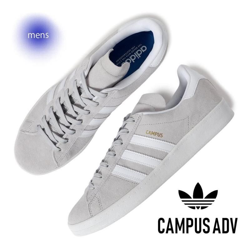 adidas CAMPUS ADV GREY/WHITE アディダス キャンパス