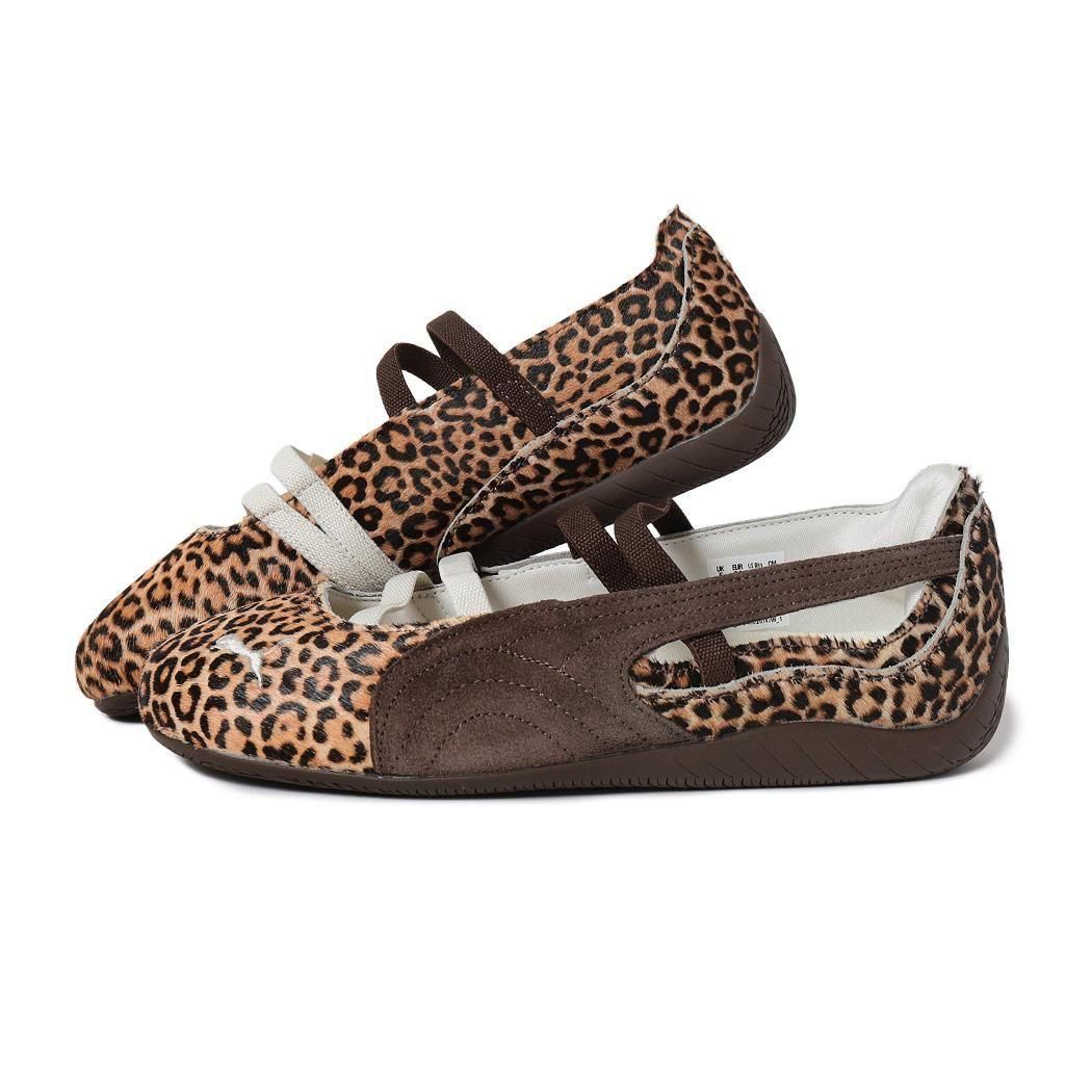 PUMA SPEEDCAT BALLET WILD WNS CHOCOLATE-WARM WHITE プーマ