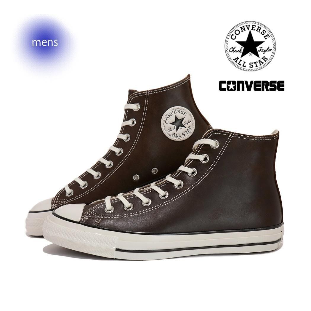 CONVERSE ALL STAR AGED WAXEDLEATHER HI ANTIQUE BROWN С 륹  å 쥶 ˡ ( 31315750 )