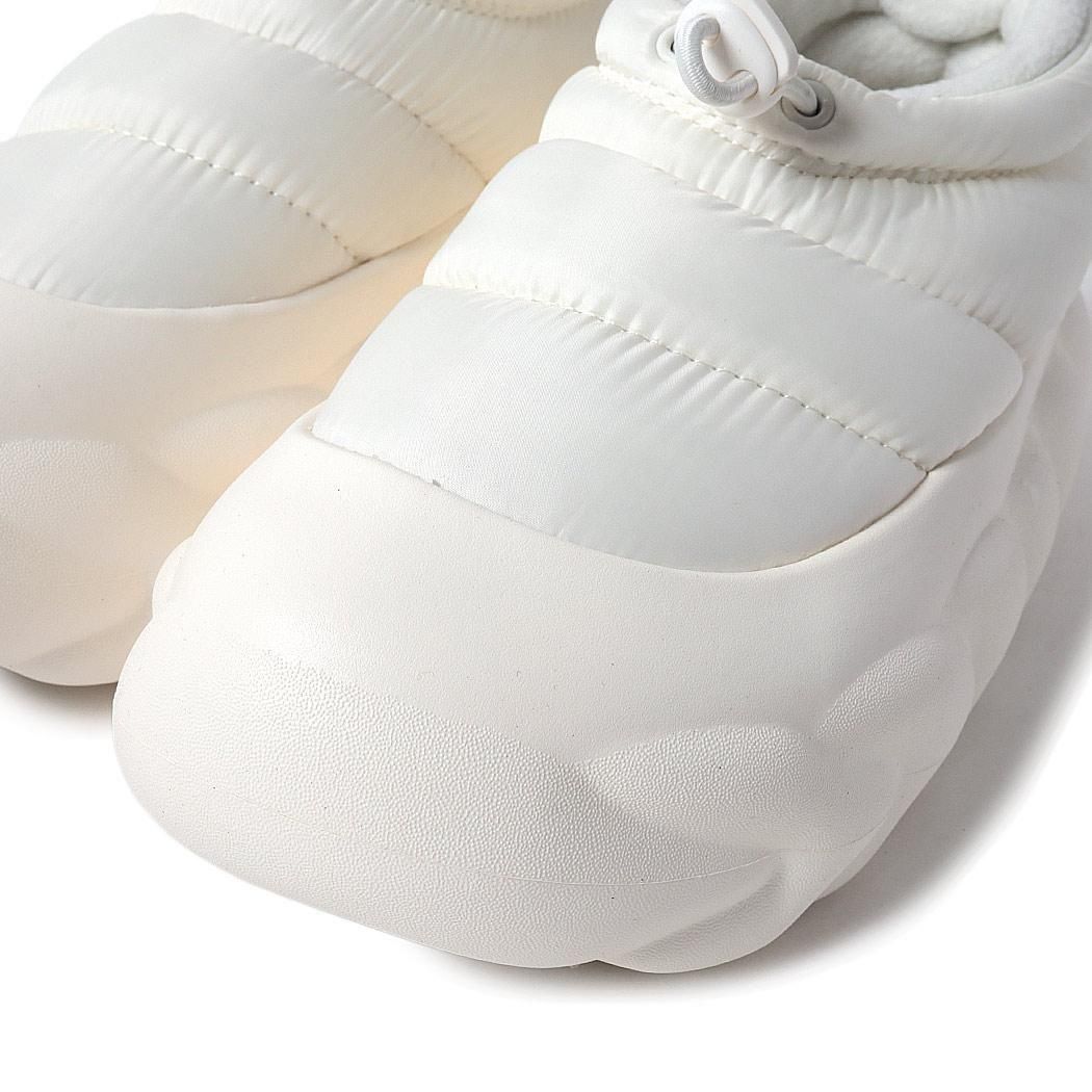 crocs OVERPUFF SHORTY WHITE クロックス オーバーパフ ショー