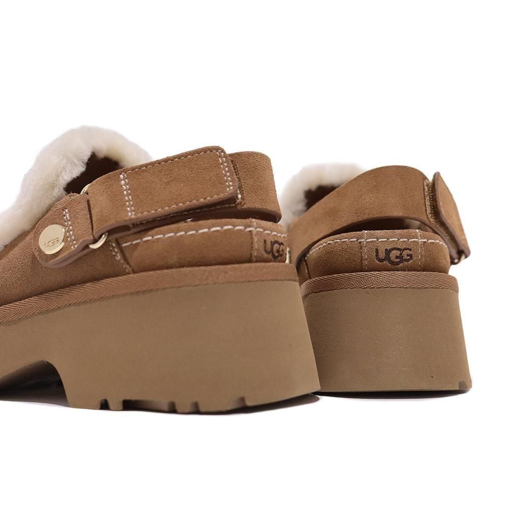 UGG ベージュ スエード 厚底 クロックサンダル 楽天市場】(SALE)UGG(アグ)サンダル クロッグ シューズ